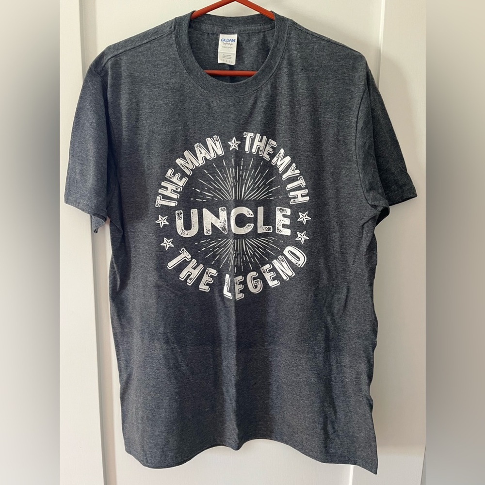 Men’s T-shirt, brand new, size Large, for an Uncle